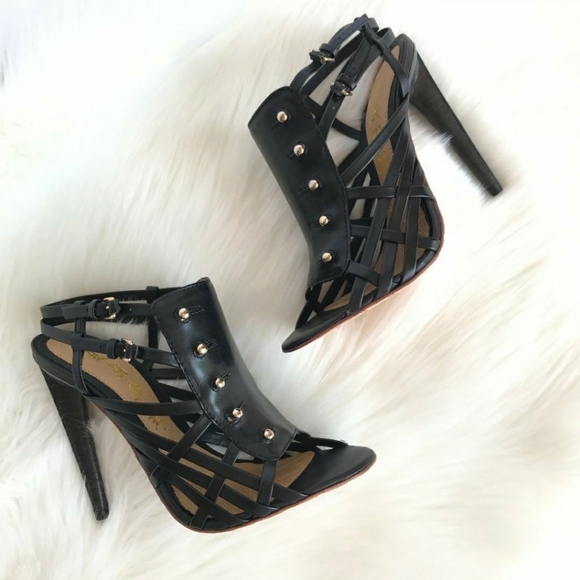 Gwen Stefani L.A.M.B. Caged Stiletto Heels - Picture 2 of 6